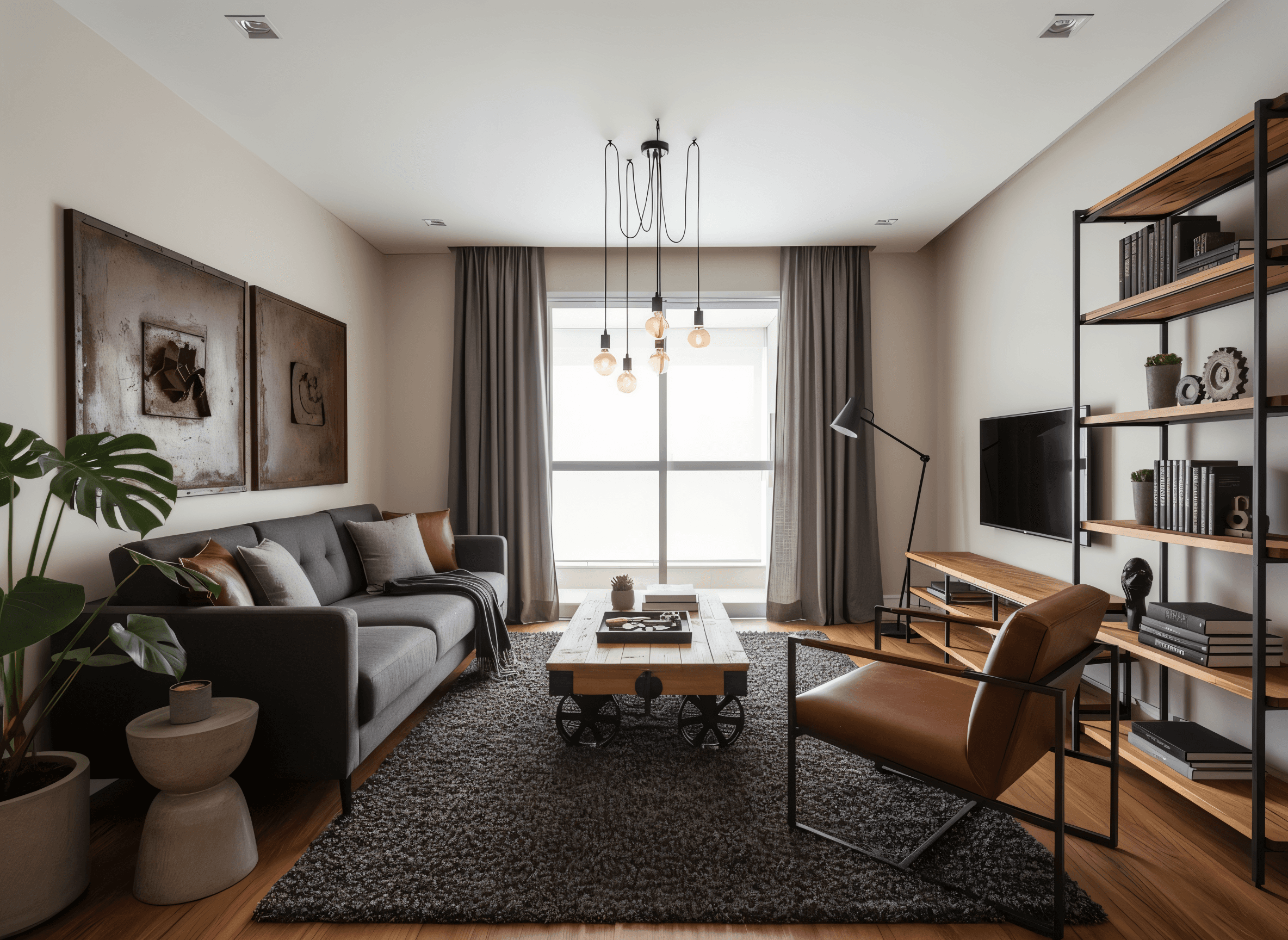 Urban Industrial · Living Room