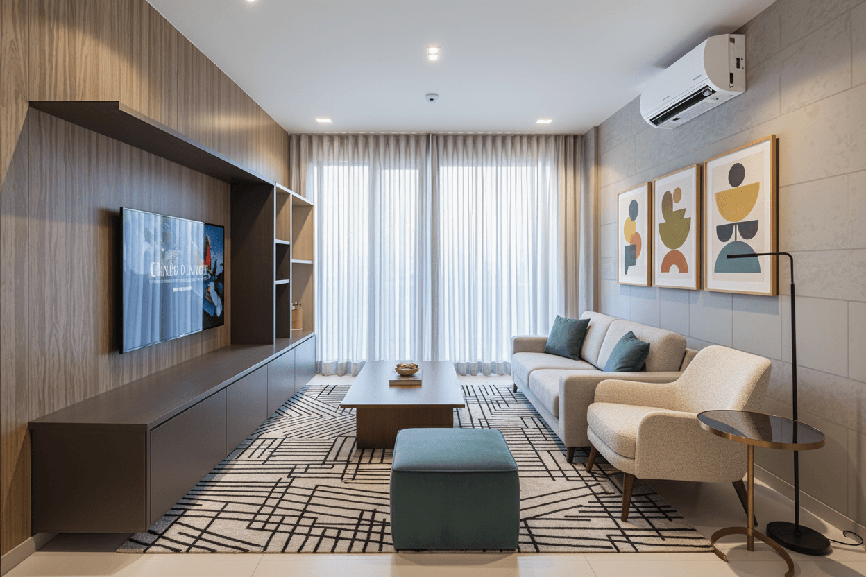 Mid-Century Modern · Living Room