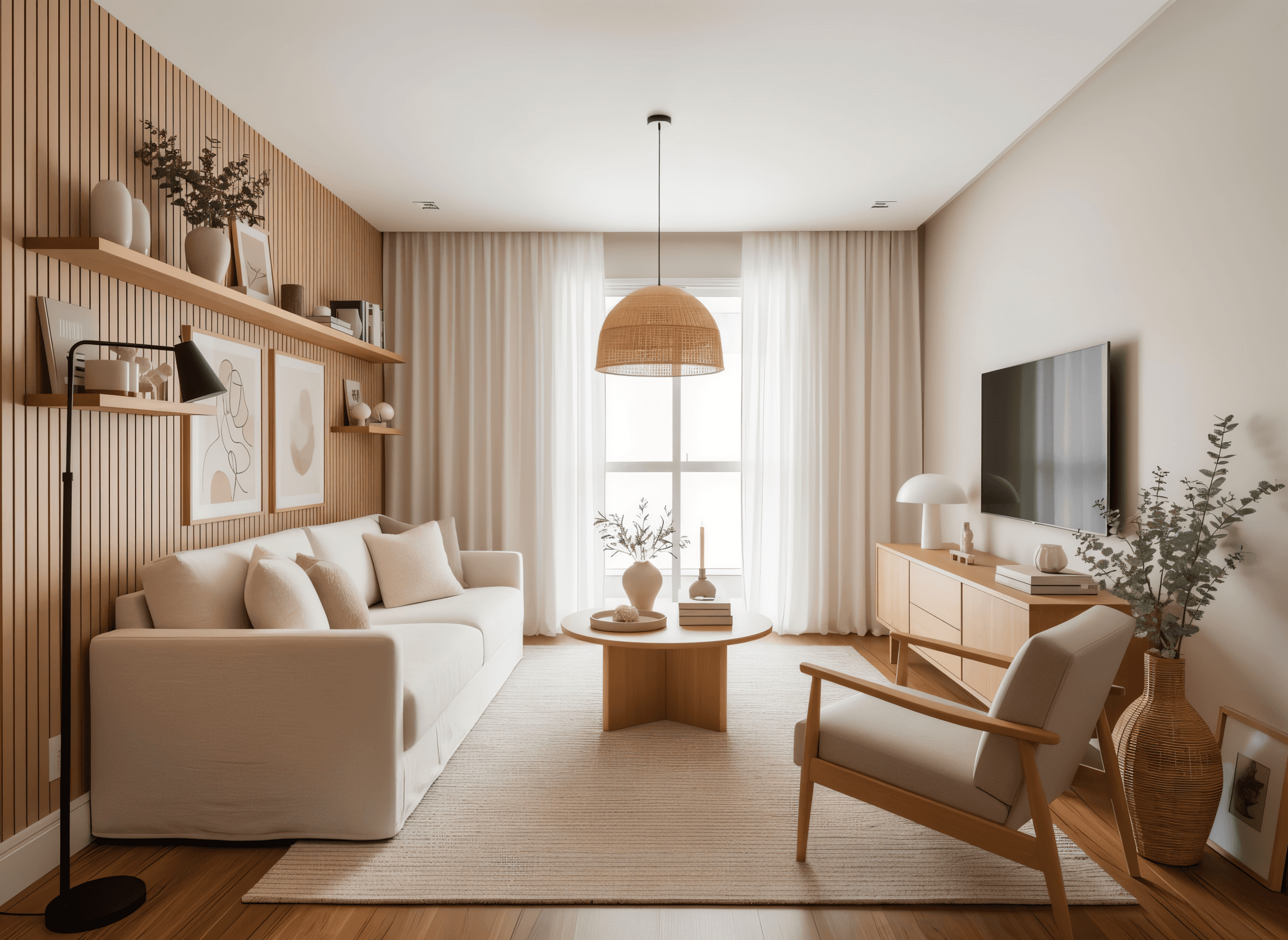 Scandinavian · Living Room